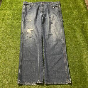 Dickies Men's Blue and Navy Jeans